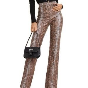 I AM GIA Snakeskin Pants